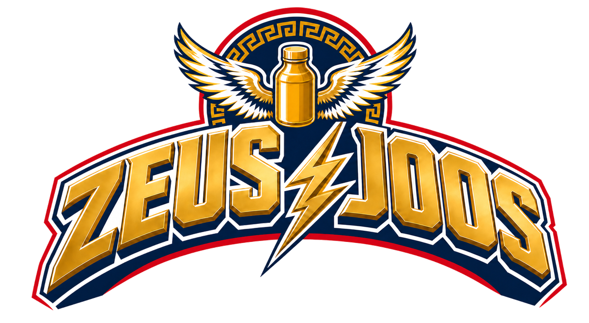 Zeus Joos winged-bottle crest